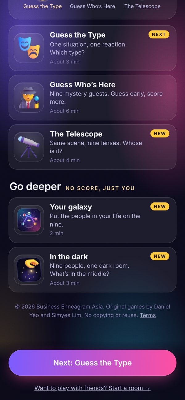 Quick games to play alone