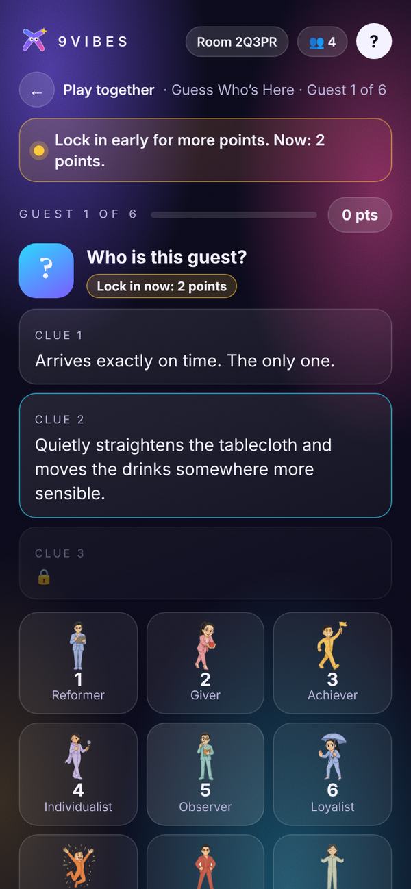 Clue by clue
